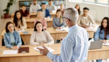 Photo of a grad school class to illustrate the article What Is the Basis for Christian Ethics?