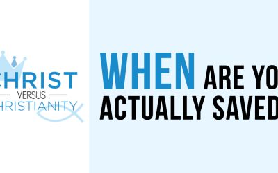 When Are You Actually Saved?