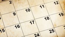 Festival calendar