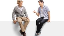 “Let No One Despise Your Youth”: Six Elements of Earning Respect. Photo of older man and younger man talking.