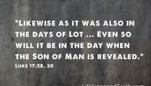 Sodom and Gomorrah Luke 17 quote