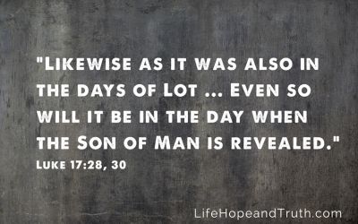 Sodom and Gomorrah Luke 17 quote